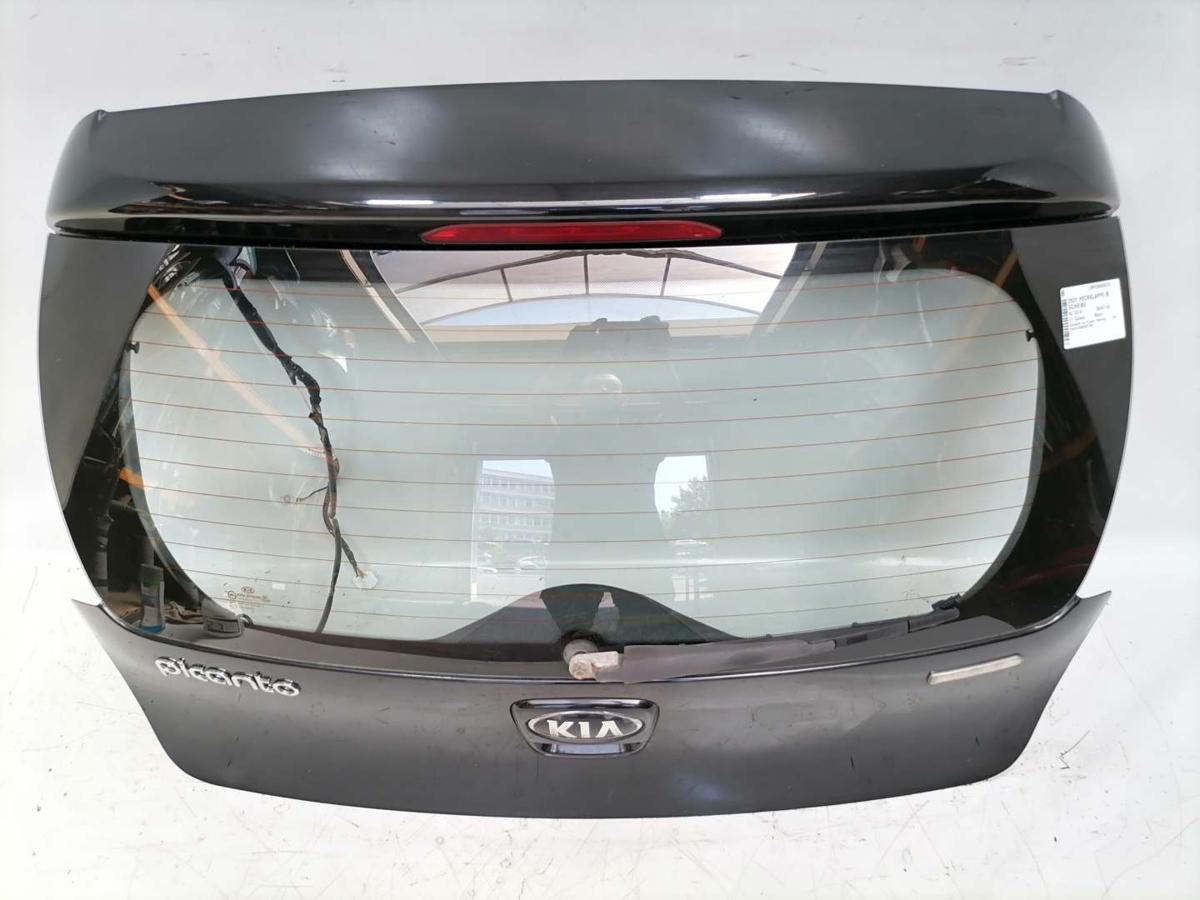 Kia Picanto TA original Heckklappe mit Heckscheibe Z1 Galaxy Black Bj.2014